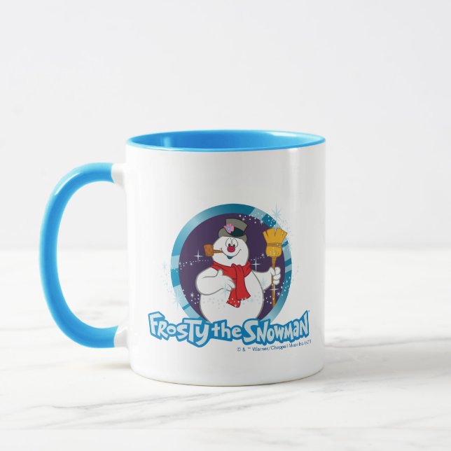 Frosty the Snowman™ | Magical Frosty Portrait Mug (Left)