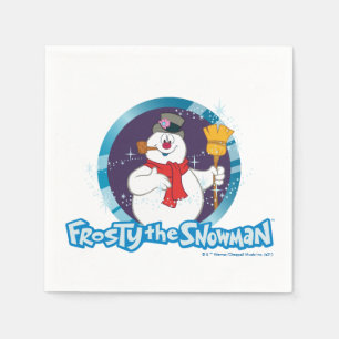 Frosty the Snowman™   Magical Frosty Portrait Napkin