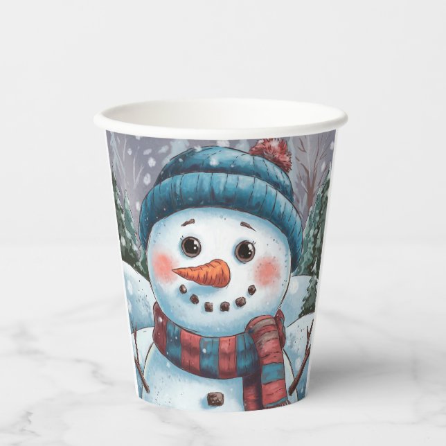 Frosty the Snowman Paper cup (Front)