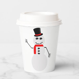 Frosty The Snowman Paper Cups