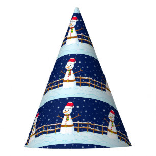 Frosty the Snowman Party Hat