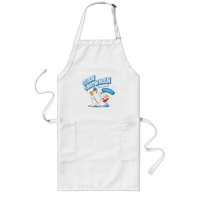 Frosty the Snowman™ | "Silly Snowman" Long Apron (Front)