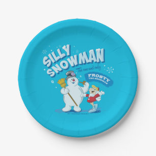 Frosty the Snowman™   "Silly Snowman" Paper Plate