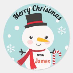 Frosty the Snowman Stickers