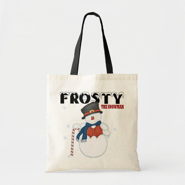 Frosty the Snowman Tote Bag (Front)
