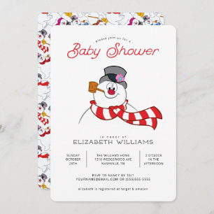 Frosty the Snowman™ Winter Baby Shower Invitation