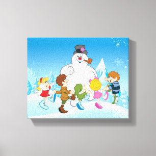 Frosty the Snowman™ Winter Canvas Print
