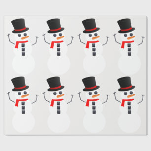 Frosty The Snowman Wrapping Paper
