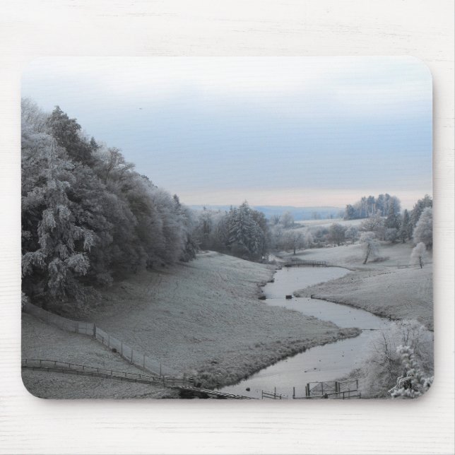 Frosty Valley Mouse Mat (Front)