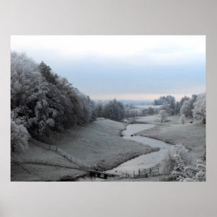 Frosty Valley Poster