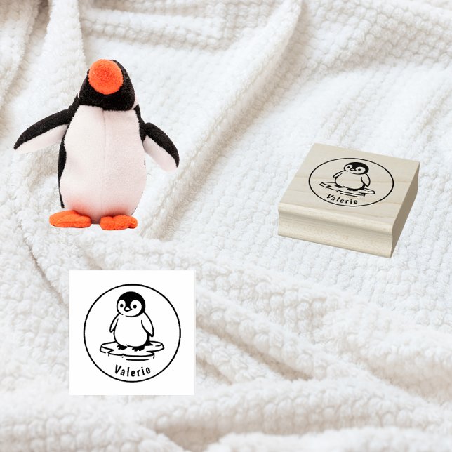 Frosty Waddle – Custom Penguin Name Stamp (Creator Uploaded)