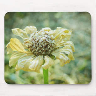 Frosty Zinna Mouse Mat