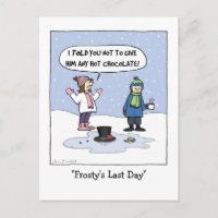 Frosty's Last Day | Funny Christmas Cartoon Xmas