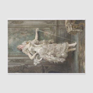 Frou Frou by Georges Jules Victor Clairin Tissue Paper