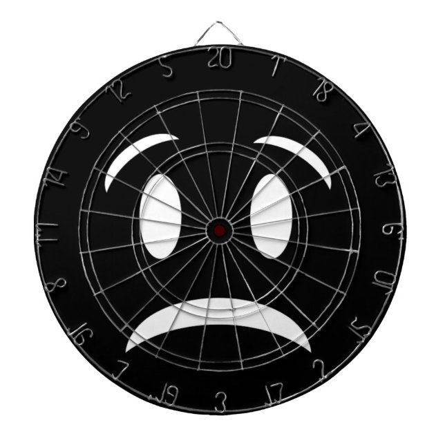 FROWNIE FACE DARTBOARD (Front)