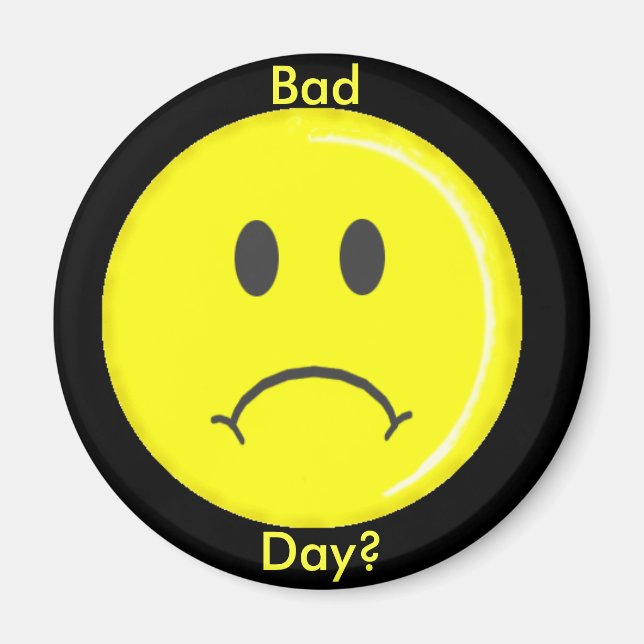 Frownie Face Magnet (Front)