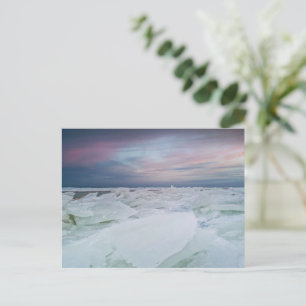 Frozen Arctic Landscape Photography Winter Natur Postcard