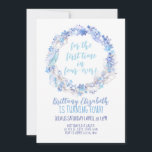 Frozen Birthday Invite 4th Birthday Frozen Invite<br><div class="desc">Customise this For the First Time in Four-ever Frozen birthday party invitation. Perfect for your daughters Frozen themed 4th birthday party.</div>