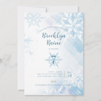 Frozen Birthday Party Invitation