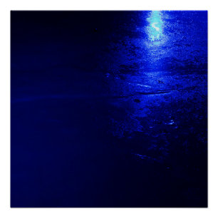 Frozen Blue 20" x 20", Poster Paper (Semi-Gloss)