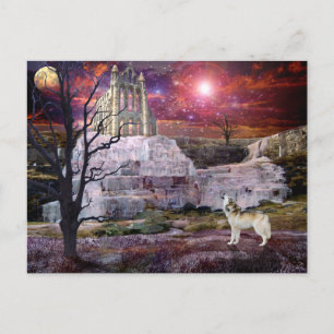 Frozen by Moonlight Postcard