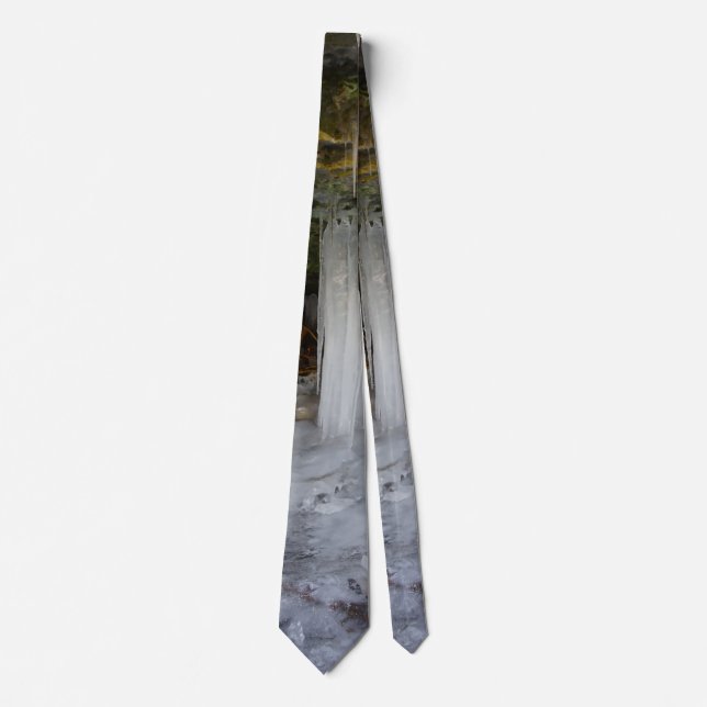Frozen Cave Neck Tie (Front)