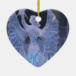 Frozen Ceramic Tree Decoration