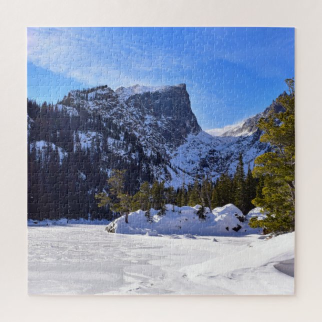 Frozen Dream Lake - RMNP - 20x20 - 676 pcs Jigsaw Puzzle (Vertical)