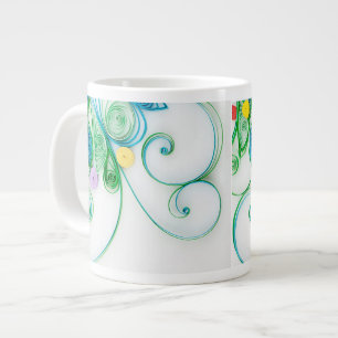 Frozen Elegance Quilled Paper SnowflSpecialty Mug