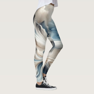Frozen Flow Yoga Leggings