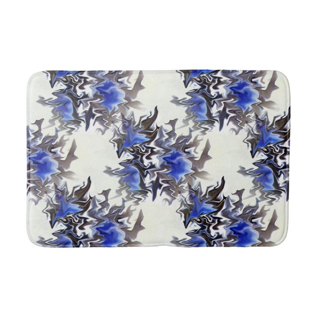 Frozen Flowers....... Bath Mat (Front)