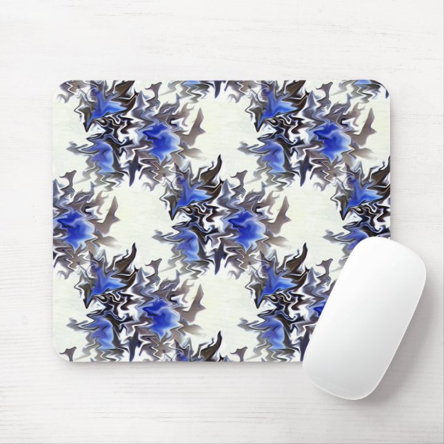 Frozen Flowers...... Mouse Mat (With Mouse)