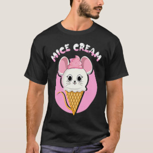 Frozen Food Mouse  Foodie Mice Cream T-Shirt