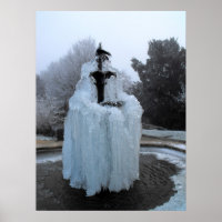Frozen fountain