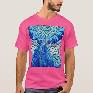Frozen Fractals In The Stained Glass Window T-Shirt