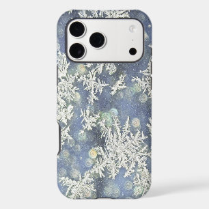 Frozen Frost Flakes Blue Macro Nature Photography