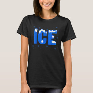 Frozen Ice Bag Halloween 2022 Costume T-Shirt