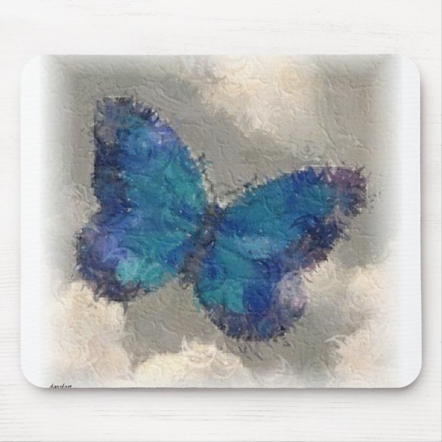 Frozen in Flight Mouse Mat (Front)