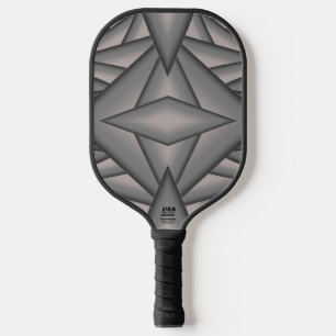 Frozen In Time Abstract Art Pickleball Paddle