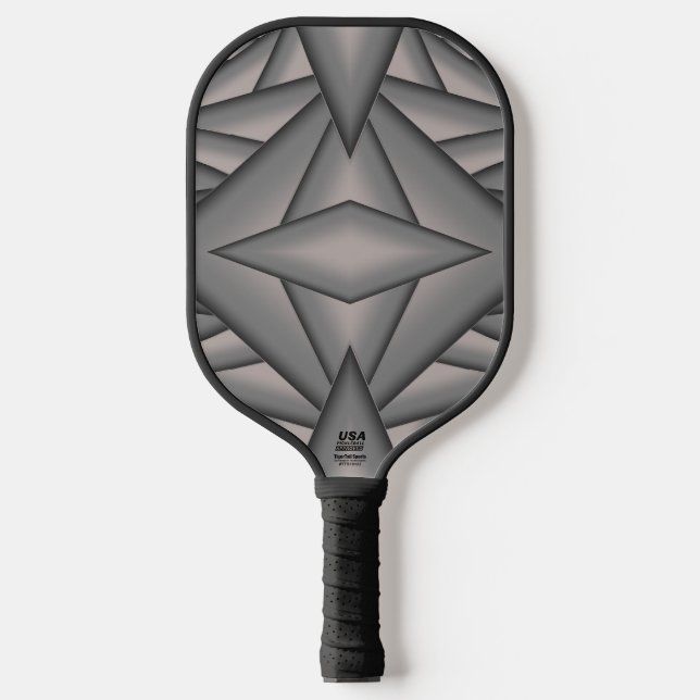 Frozen In Time Abstract Art  Pickleball Paddle (Front)