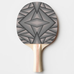 Frozen In Time Abstract Art Ping Pong Paddle