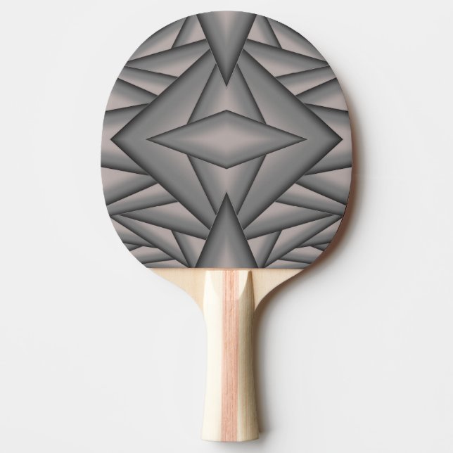 Frozen In Time Abstract Art Ping Pong Paddle (Front)