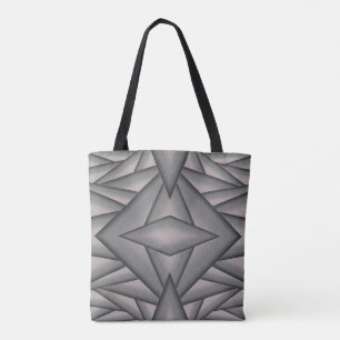 Frozen In Time Abstract Art Tote Bag