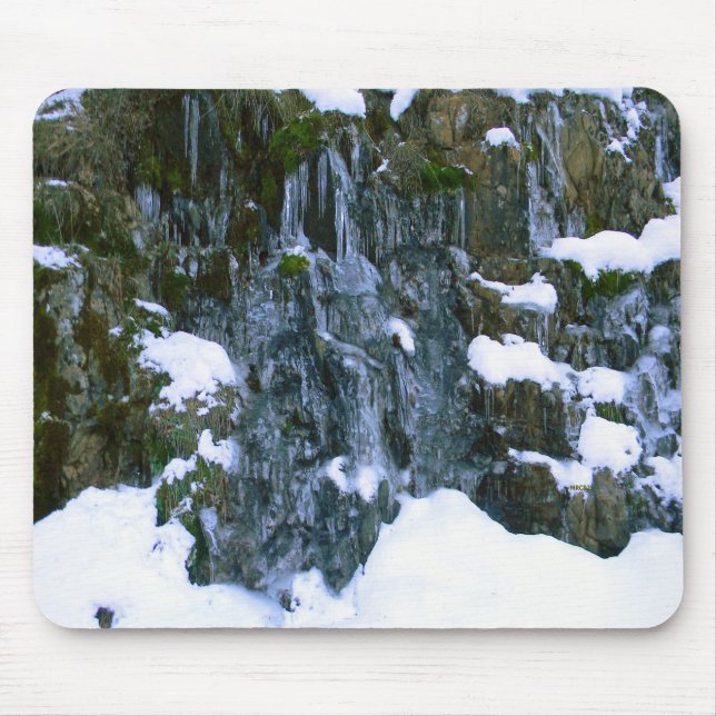 Frozen in time... mouse mat (Front)