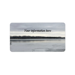 Frozen Lake Label