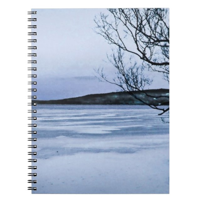 Frozen Lake Notebook (Front)