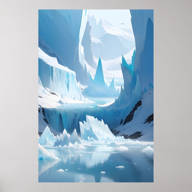 Frozen Landscape Poster (Front)