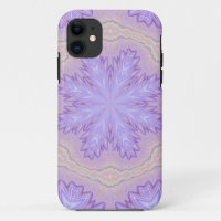 Frozen Lavender Abstract