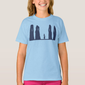 Frozen Magical Monoliths – Ancient Nordic Runes T-Shirt