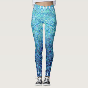 Frozen Oval Mandala Leggings
